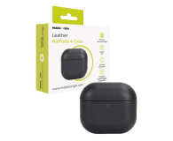 Mobile Origin Leather Case do AirPods 4 black - 1363072 - zdjęcie 1